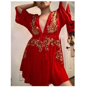 Free people boho dress🦋